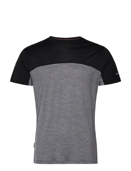 Men Merino Blend 125 Cool-Lite™ Sphere Ss Tee Colour Block Icebreaker Grey