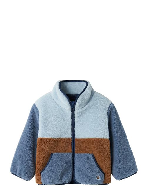 Nmmmimba Teddy Jacket Name It Blue