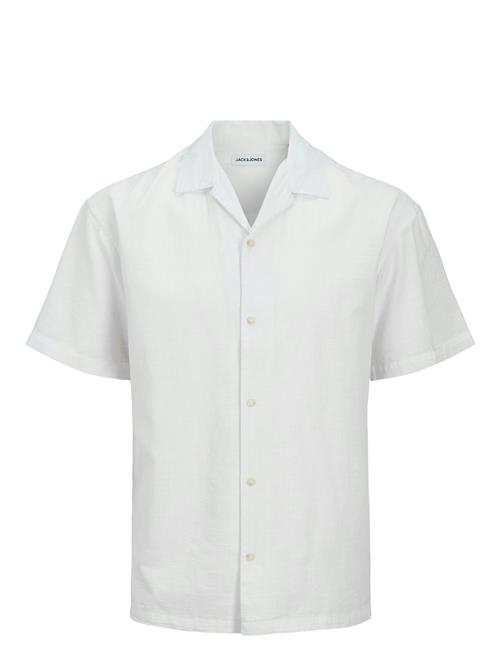 Jack & Jones Jjesummer Resort Shirt Ss Sn Jack & J S White