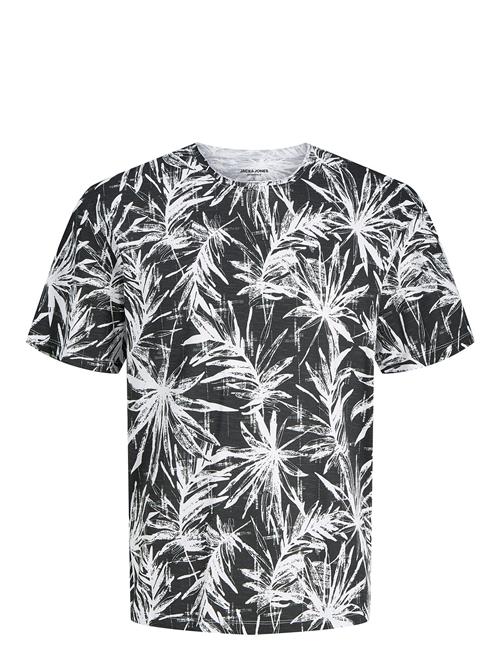 Jack & Jones Jjebryan Aop Tee S/S O-Neck Sn Jack & J S Black