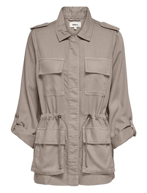 Onlkenya B Life Utility Jacket Cc Otw ONLY Beige