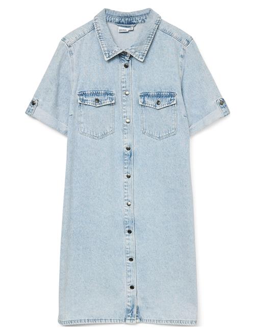 Vmjennie Ss Short Denim Dress Ga Noos Vero Moda Blue