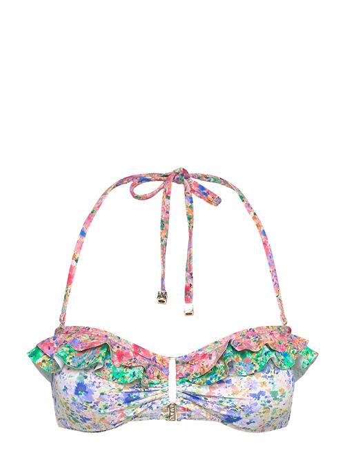 Coraline Bandeau Bikini Top Malina Patterned