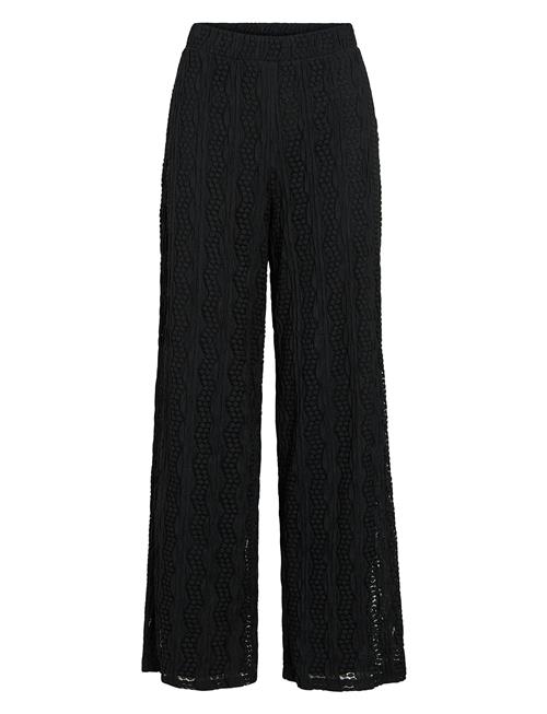 Vilumena Hw Wide Pants Vila Black