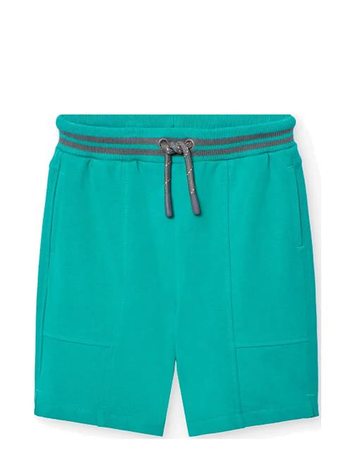 Fleece Bermuda Shorts Boboli Green