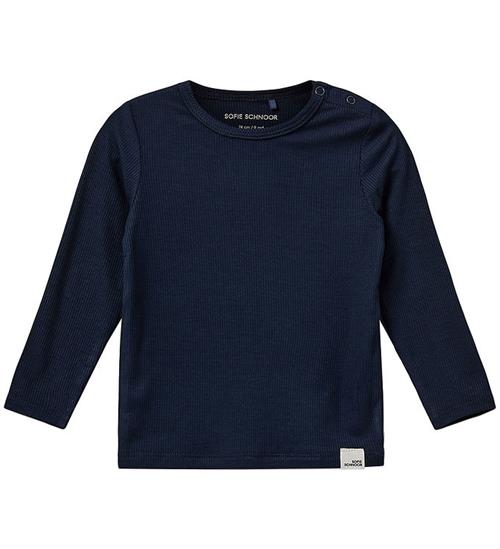 Sofie Schnoor Bluse - Rib - Petriciasb - NavyblÃ¥