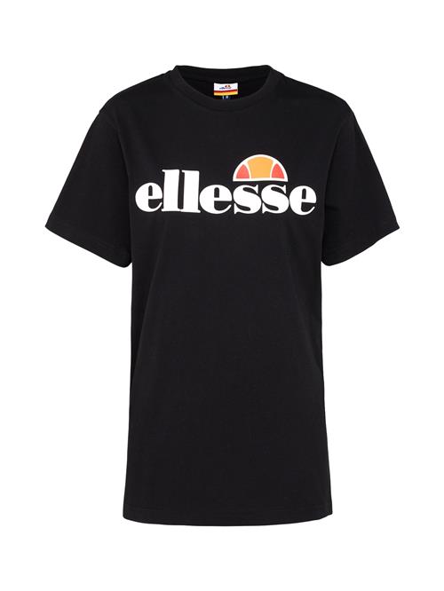 ELLESSE Shirts 'Albany'  orange / melon / sort / hvid