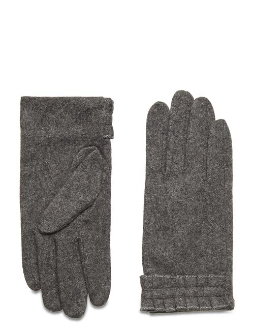 Wool Glove W. Fringes Laze Grey