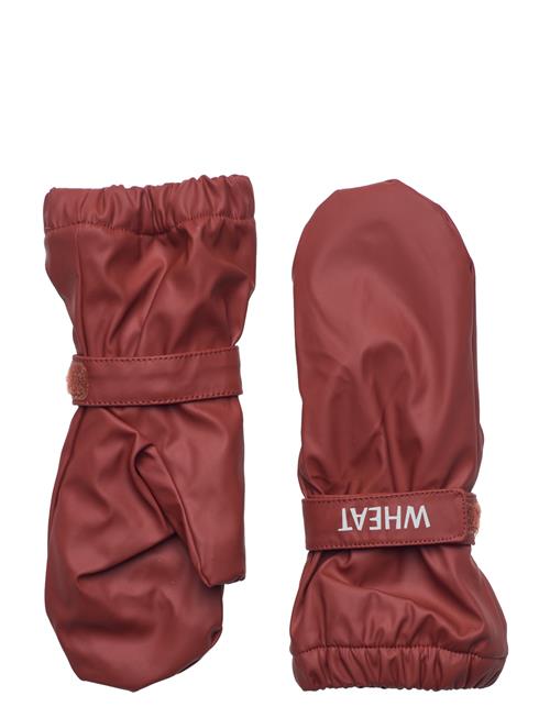 Rain Mittens Rily Wheat Red