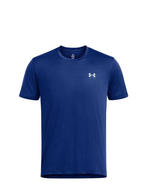 Se Ua Launch Shortsleeve Under Armour Blue ved Booztlet