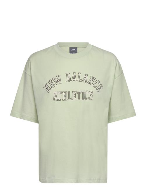 Graphic Jersey Over D T-Shirt New Balance Green