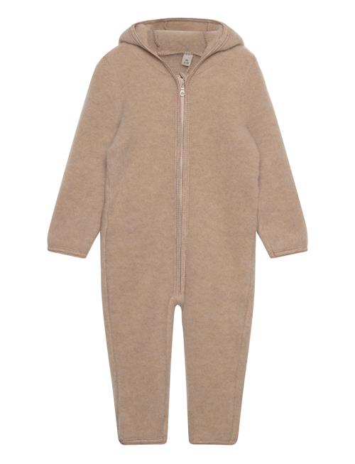 Pram Suit Wool Fleece Huttelihut Beige