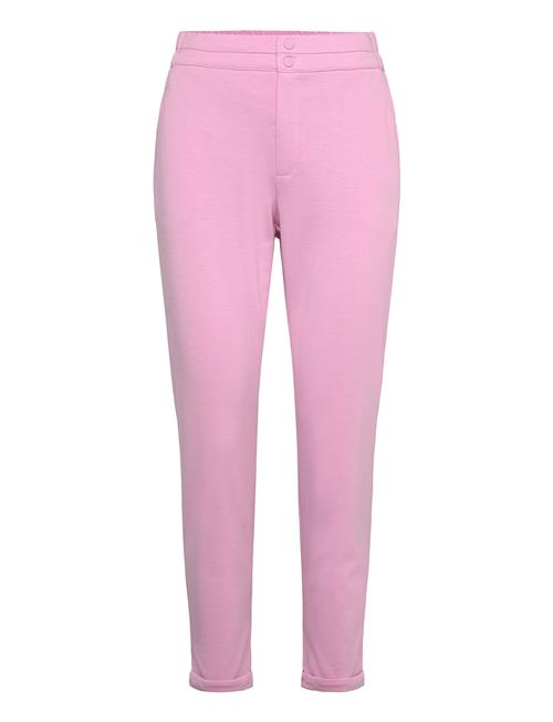 Ankle-Length Pants From Freequent In A Soft Material. The Pants Have A Simple Si FREE/QUENT Pink