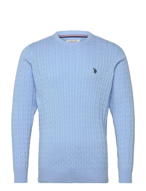 Mads Reg Cot Uspa M Knit U.S. Polo Assn. Blue