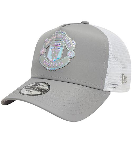 New Era Kasket - Trucker - Manchester United - Grå