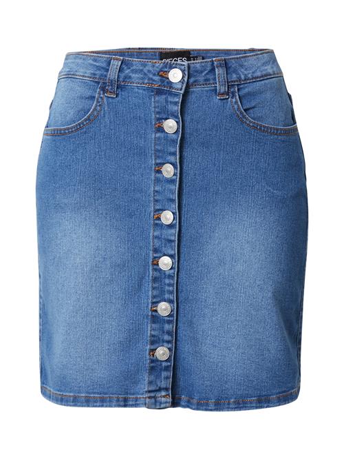 PIECES Nederdel 'Peggy'  blue denim