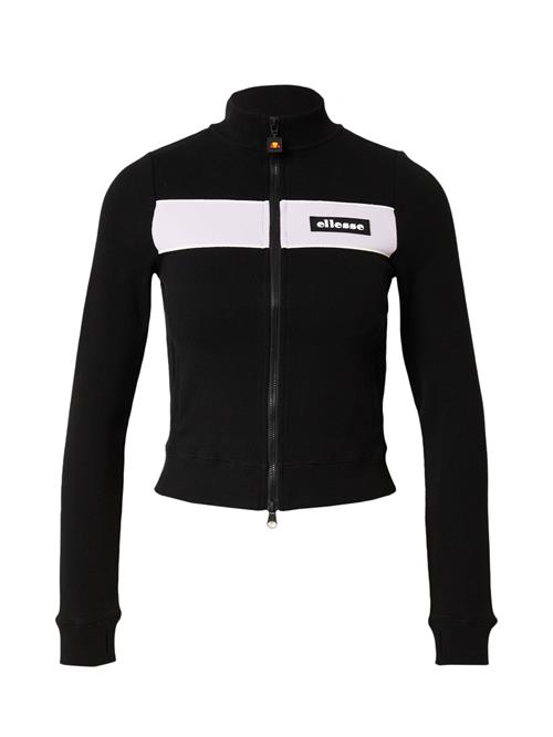 ELLESSE Sweatjakke 'Snowmass'  sort / hvid