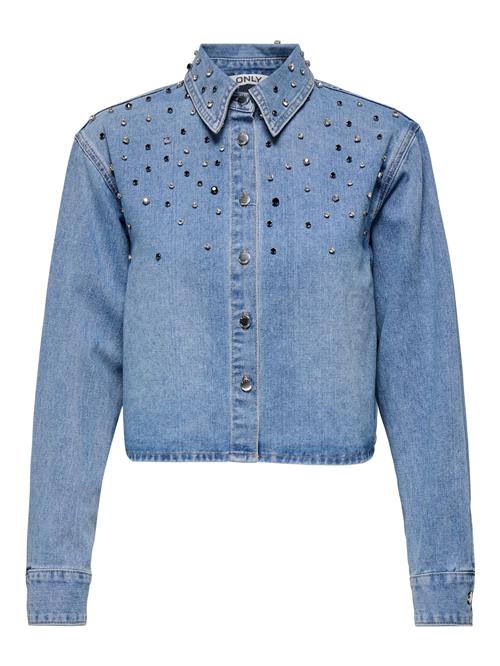 ONLY Bluse 'ONLMAGGIEMAY'  blue denim