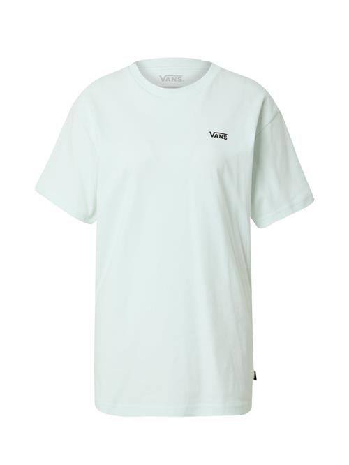 VANS Oversized bluse  pastelgrøn / sort