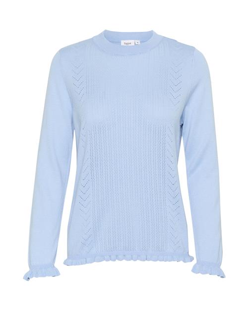 SAINT TROPEZ Pullover 'Ilona'  himmelblå