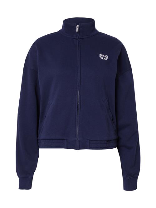 Se GAP Sweatjakke  navy / hvid ved About You