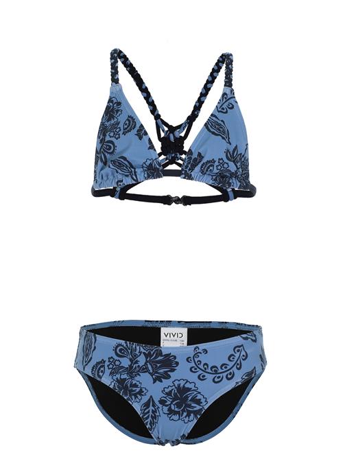 VIVID Bikini  navy / lyseblå