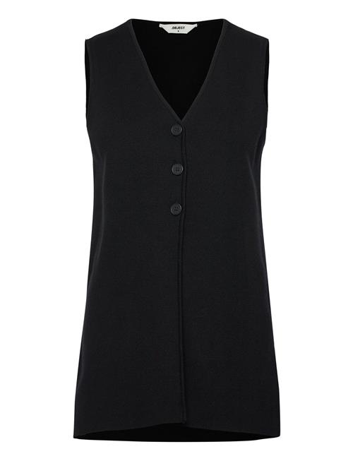 Objreynard Lo V-Neck Vest Div Object Black