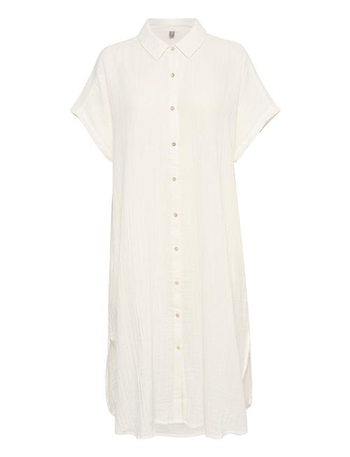 Cuelina Kaftan Dress Culture White