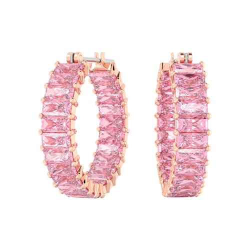 Swarovski Øreringe 'Matrix'  guld / rosé