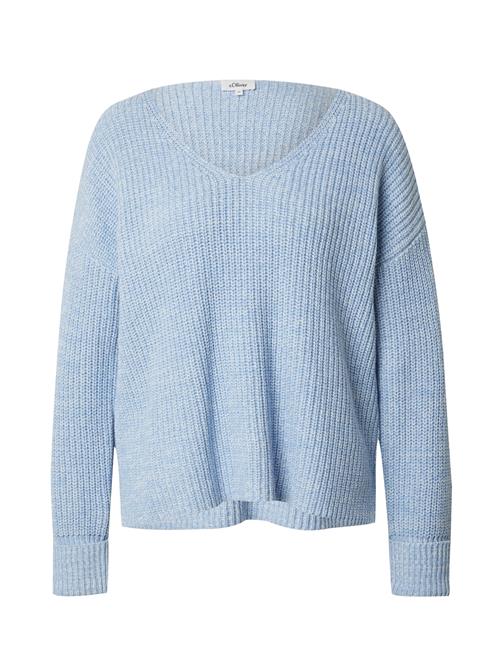 Se s.Oliver Pullover  lyseblå ved About You