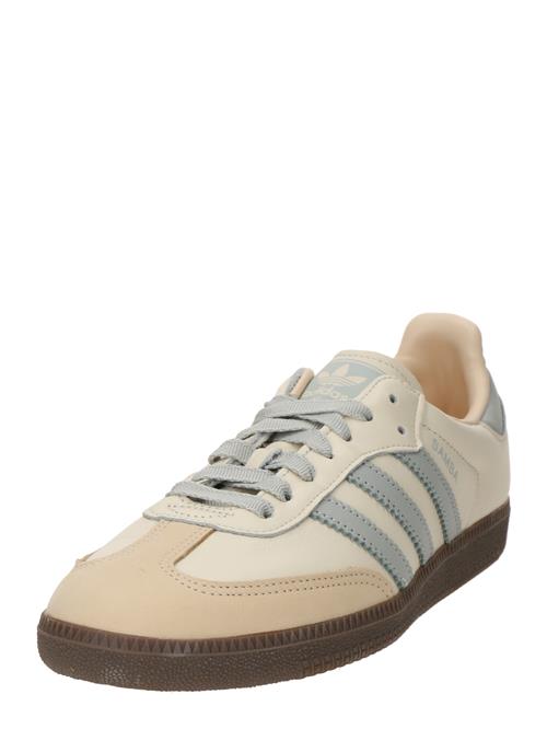 ADIDAS ORIGINALS Sneaker low 'SAMBA OG'  beige / grå / uldhvid