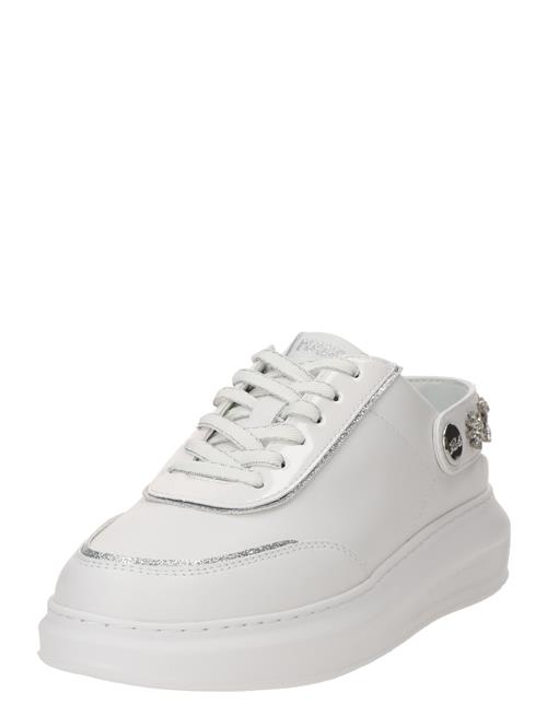 Se Karl Lagerfeld Sneaker low  sølv / hvid ved About You