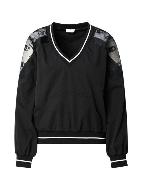 Liu Jo Sweatshirt  sort / offwhite