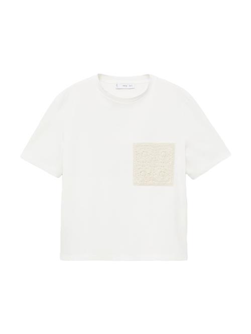 MANGO Shirts 'DAISY'  creme / hvid