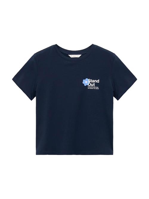 MANGO TEEN Shirts 'STAND OUT'  lyseblå / mørkeblå / lyserød / hvid