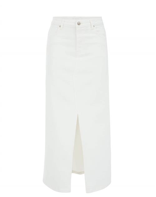 WE Fashion Nederdel  white denim