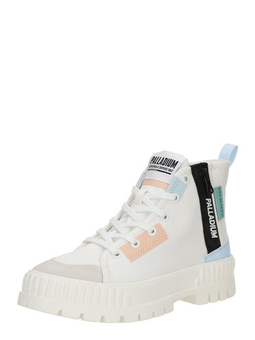 Se Palladium Sneaker high 'PALLASHOCK'  beige / lyseblå / sort / hvid ved About You