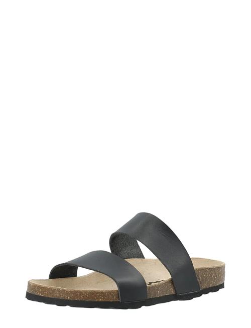 Twin Strap Slip In Bianco Black