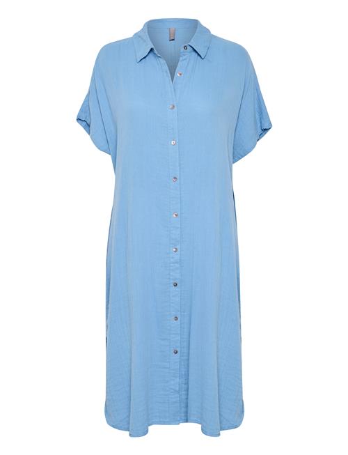 Cuelina Kaftan Dress Culture Blue