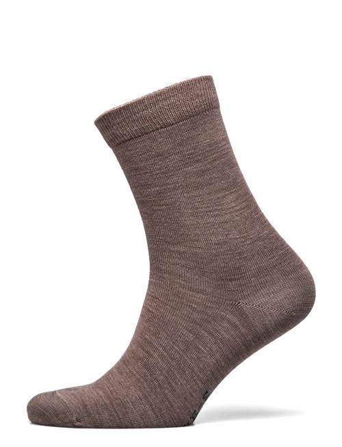 Johanna Organic Wool Socks Swedish Stockings Brown