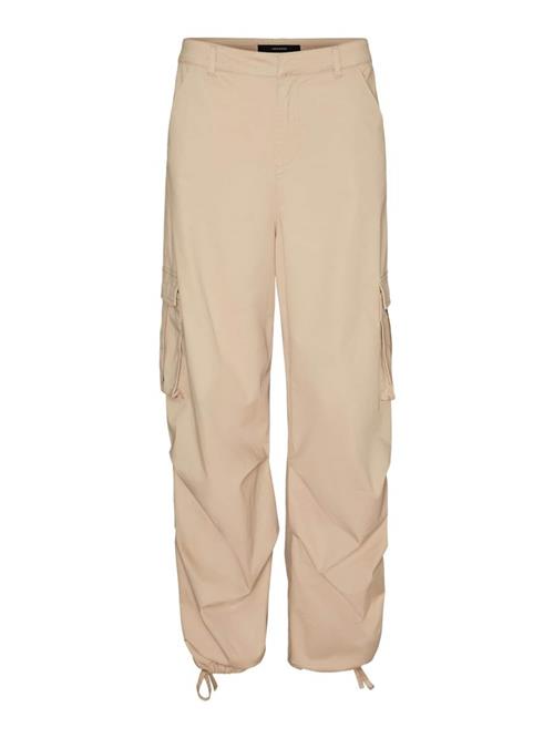 VERO MODA Cargobukser  beige