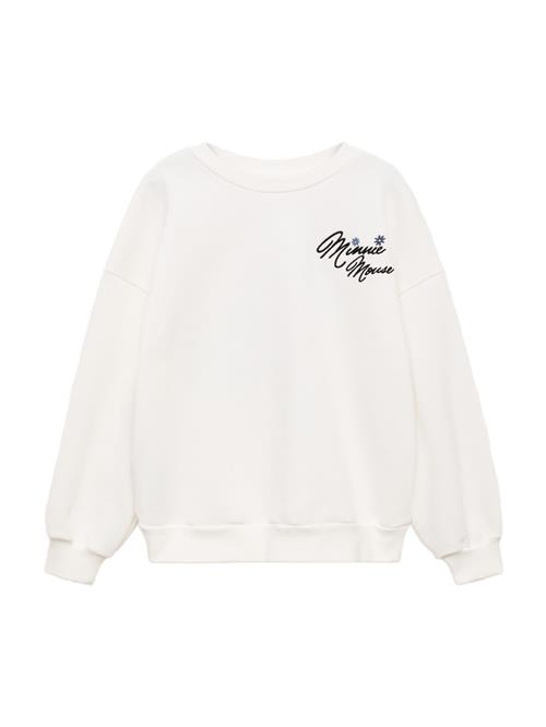 MANGO KIDS Sweatshirt  sort / offwhite