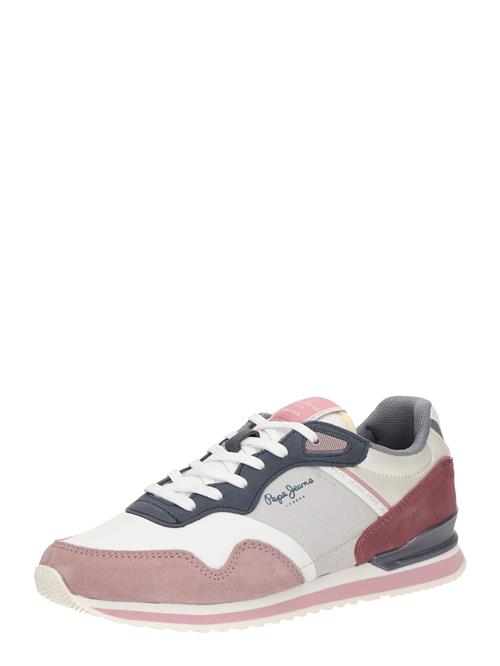 Pepe Jeans Sneaker low 'London'  grå / pink / burgunder