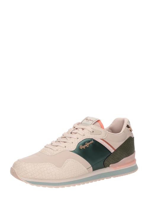 Pepe Jeans Sneaker low 'LONDON MIX'  smaragd / abrikos / pink