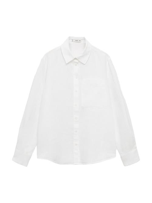 Se MANGO Bluse 'LINO'  offwhite ved About You