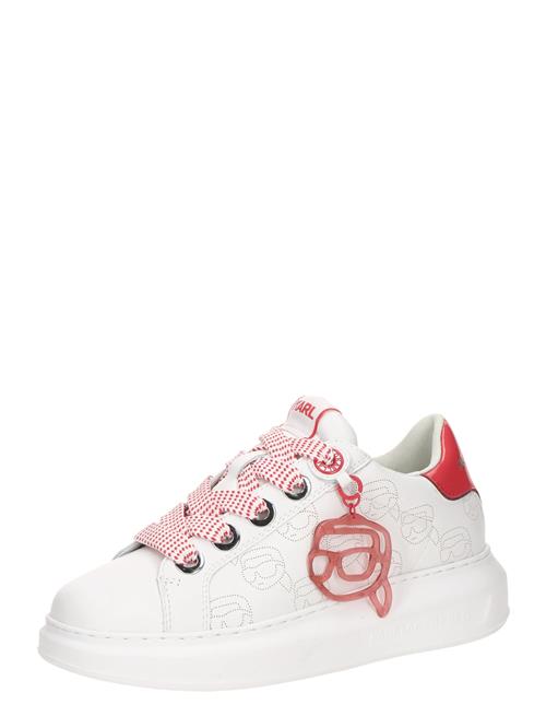 Se Karl Lagerfeld Sneaker low  rød / hvid ved About You