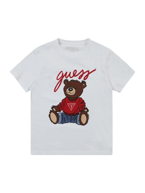 GUESS Bluser & t-shirts  safir / brun / rød / hvid