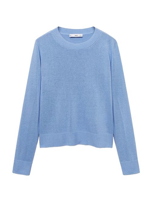 MANGO Pullover 'TULIPON'  lyseblå