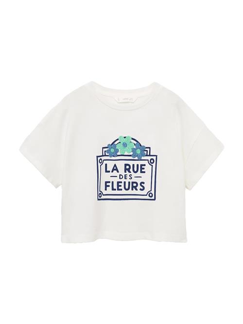 Se MANGO KIDS Bluser & t-shirts 'RUE'  blå / grøn / offwhite ved About You