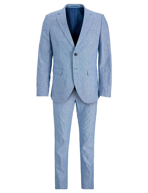 Jack & Jones Jprriviera Linen Suit Slim Fit Jack & J S Blue
